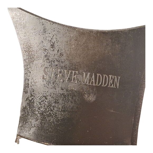 Steve Madden Black Velvet Loafers 8 Old Money Luxury Casual Formal Dark Academia - Picture 11 of 16